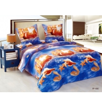 Постельное белье Cleo поплин  арт.006-PP