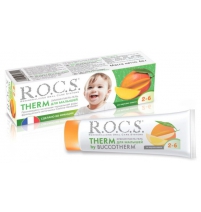 R.O.C.S. Therm Зубная паста-гель для детей (2-6 лет) со вкусом манго, 56гр. R.O.C.S. 