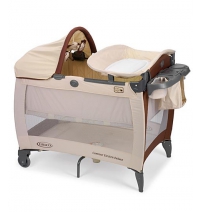 Детский манеж- кроватка Graco Deluxe (Contour Electra Deluxe)