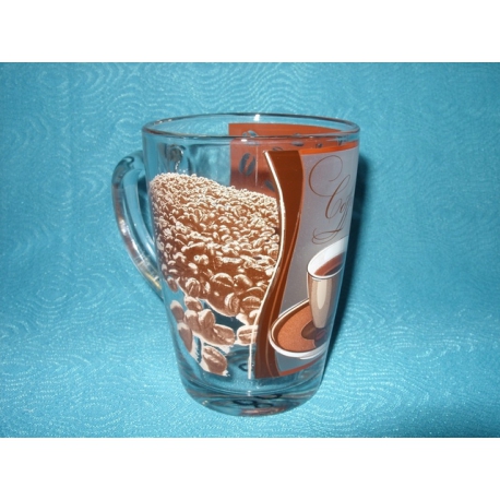 Кружка Капучино 300мл Кофе № 8 круговая деколь арт.07с1334