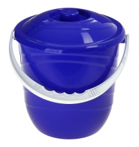 Ведро "Practic plus" 12 л лазурно-синий арт.ИК 15339000