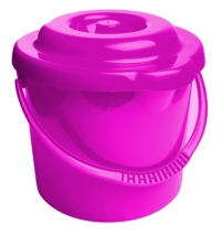 Ведро круглое 9л. с крышкой арт.SV3206