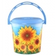 Ведро с крышкой 10л. Подсолнух НОВЫЙ арт.0210ск