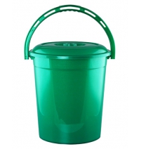 Ведро с крышкой 12л арт.0212