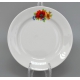 Тарелка мелкая диам. 175 мм Гладкий край Полевой мак эконом (2 сорт), р.4 арт. 057052 