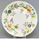 Тарелка мелкая диам. 240 мм Вырезной край Луговые цветы (2 сорт) , р.1655, С2672 арт. 009812