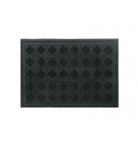 Коврик придверный 40*60см Ромбики черный АКЦИЯ арт.20005