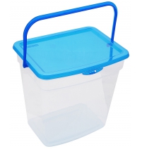 Ведро для порошка 10л прозрачный арт.PT9059