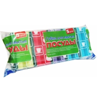 Губки для посуды "УфаПак" Профильные 5шт арт.ГП 5