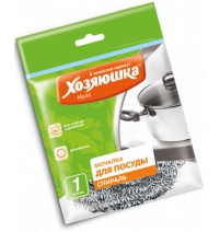 Мочалка для посуды "ХОЗЯЮШКА Мила" спираль 1 шт. арт.02010