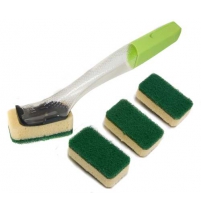 Сменный блок для щетки с дозатором(губка жесткая) по 2 шт. арт.44210