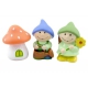  Набор игрушек-брызгалок для ванны Гномики Курносики Арт. 25110