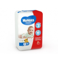 Подгузники Huggies Классик (3) 4-9 кг, 16шт. Huggies Арт. 9401031