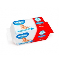 Детские влажные салфетки Huggies Классик двойные с Алоэ (144шт.) Арт. 9440005