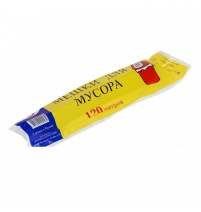 Мешки для мусора 120л. уп/10шт 15 мкн ПНД арт.МТ479