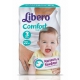 Подгузники  Комфорт миди 4-9 кг мал. пачка (3) 22шт. Libero Арт. 4635