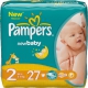 Подгузники Pampers Нью Бэби мини 3/6 кг (6к/27шт) Pampers Арт. 36951
