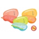  Тарелочка двухсекционная с крышкой и ложечкой Курносики Арт. 17340