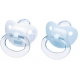 Пустышка для сна с кольцом Силикон, р. 1 NUK Baby Blue Арт. 576