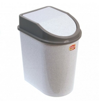 Контейнер для мусора 5л мрамор арт.М 2480М