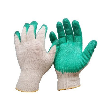 Перчатки ХБ 13кл. с одинарным латексным покрытием ТОЧКА арт.703