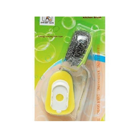 Щетка для мытья посуды с запасной губкой арт.11-16459-11