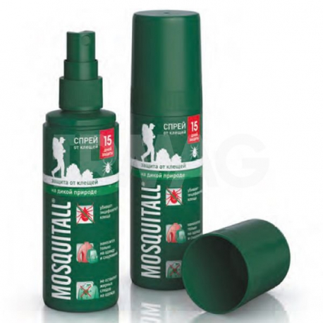  Спрей Защита от клещей 100 мл MOSQUITALL Арт. 10130