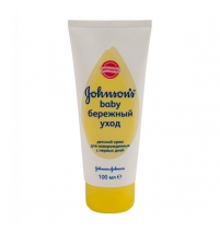  Крем для новорожденных Бережный уход 100 мл Johnson-s Арт. 7227200