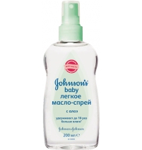  Масло-спрей детское с алоэ 200 мл. Johnson-s Арт. 1905200