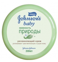  Крем детский увлажн. Нежность природы 250мл Johnson-s Арт. 53866
