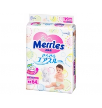 Подгузники Merries эконом медиум 6/11 кг (64шт/4кор) Merries Арт. 23084