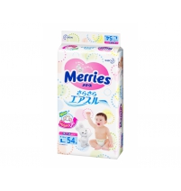 Подгузники Merries эконом лардж 9/14 кг (54шт/4кор) Merries Арт. 23088