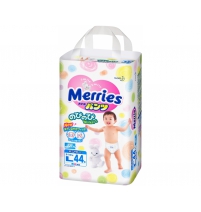 Трусики Merries эконом лардж 9/14 кг (44шт/3кор) Merries Арт. 23063