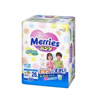 Трусики Merries XXL 15-28 кг, ночные, (26 шт.) Merries Арт. 28109