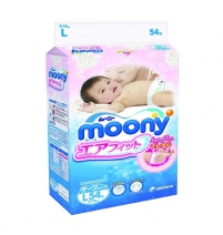 Подгузники Муни эконом 9/14кг (54шт) L Moony Арт. 24400