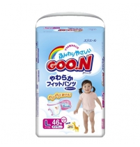 Подгузники-трусики 9-14кг для девочек (L), 46шт (753139, 753463) Goon Арт. 753139