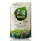 Концентрированный гель для мытья посуды Soonsaem Real Herb Green Tea Сунсэм Зеленый чай, 1200 г