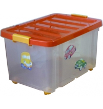 Ящики для игрушек Junior Дино Мото салатовый