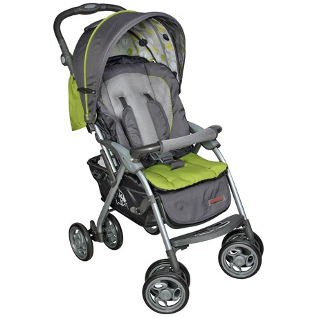 Коляска прогул. Lider Kids JB Е125А, зеленая