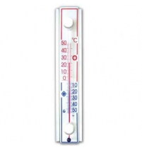 Термометр оконный Солнечный зонтик крепление Липучка арт. 300158