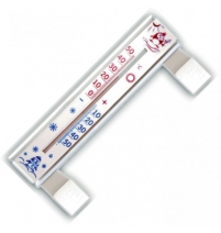 Термометр оконный Солнечный зонтик крепление Липучка арт. 300240