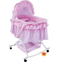 Колыбелька Lider Kids Люкс BC-110В, розовый