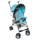 Коляска-трость Lider Kids АП 370 SM, голубой+серый   