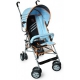 Коляска-трость Lider Kids АП 370 SM, голубой+черный   