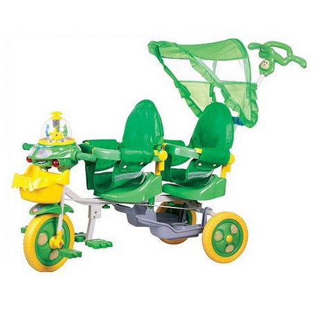 Велосипед 3-х колесный для двойни Lider Kids 8211D
