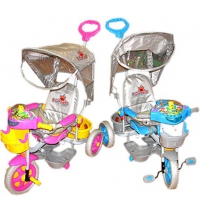 Велосипед 3-х колесный Family Пианино/Мишка F-96922 BK