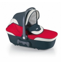 Гондола (люлька) Cam Coccola, красный/серый/св.серый   