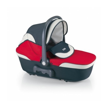 Гондола (люлька) Cam Coccola, красный/серый/св.серый   