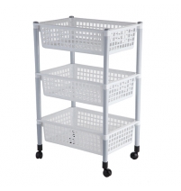 Этажерка для овощей пластиковая 3-х секционная арт.С960