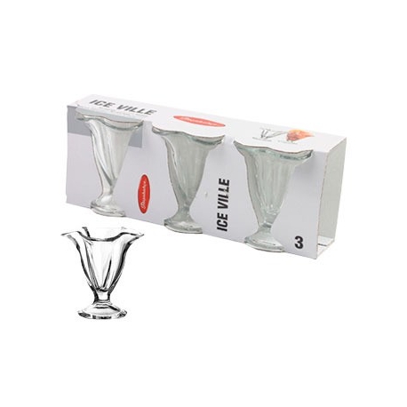 Набор креманок ICE VILLE 3шт 130мм арт.51078B/